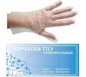 Перчатки из термопластэластомера неопудр. (L-100шт/уп)