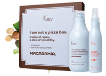 Kezy I am MACADAMIA Я не пицца ( Шампунь 375 мл+SPRAY MASK 18 в 1)