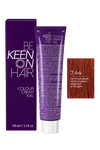 KEEN Colour Cream 7.44 Натуральный интенс.-медный блондин, 100мл